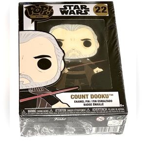 Funko Pop Count Dooku Pin - Star Wars